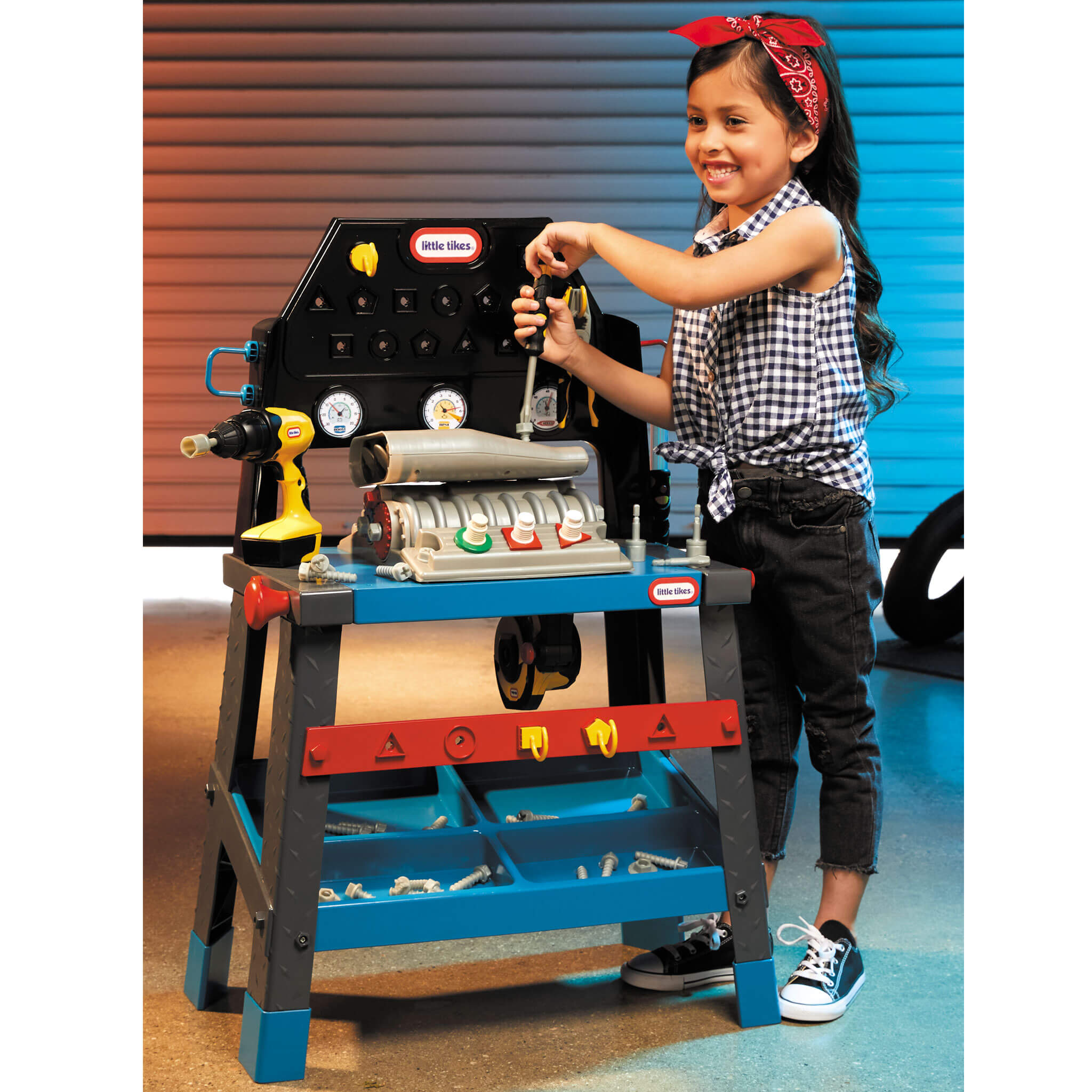 2-in-1 Buildin' to Learn Motor/Wood Shop™ - Official Little Tikes Website